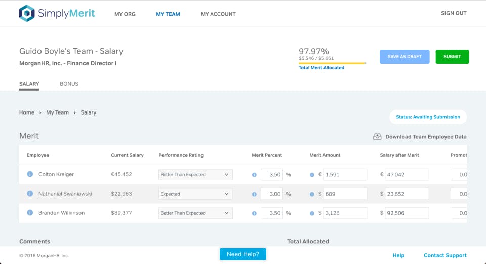 SimplyMerit  Screenshot 2