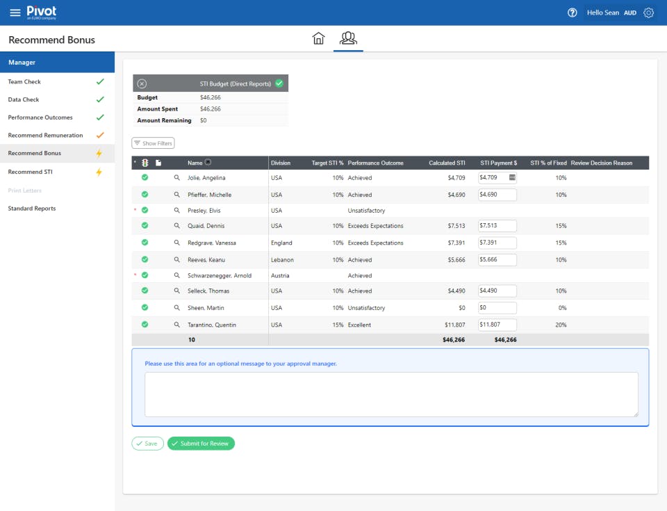 Remuneration Ally Screenshot 2