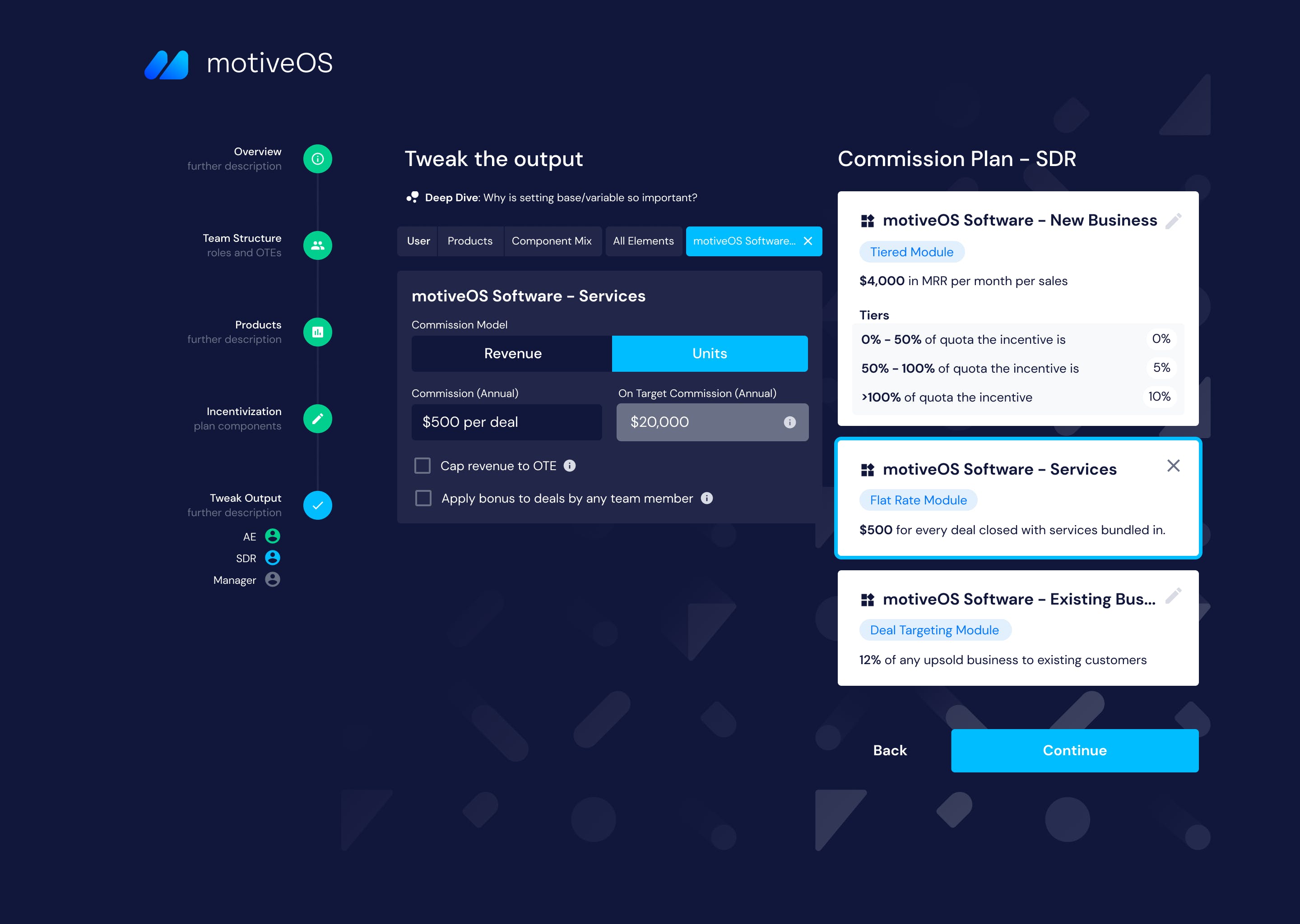 motiveOS Screenshot 3