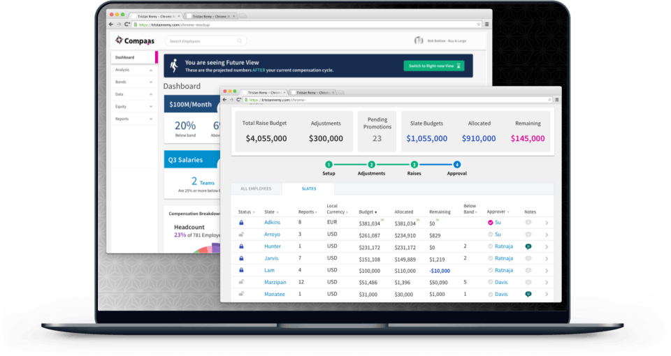 Compaas Compensation Management Screenshot 1
