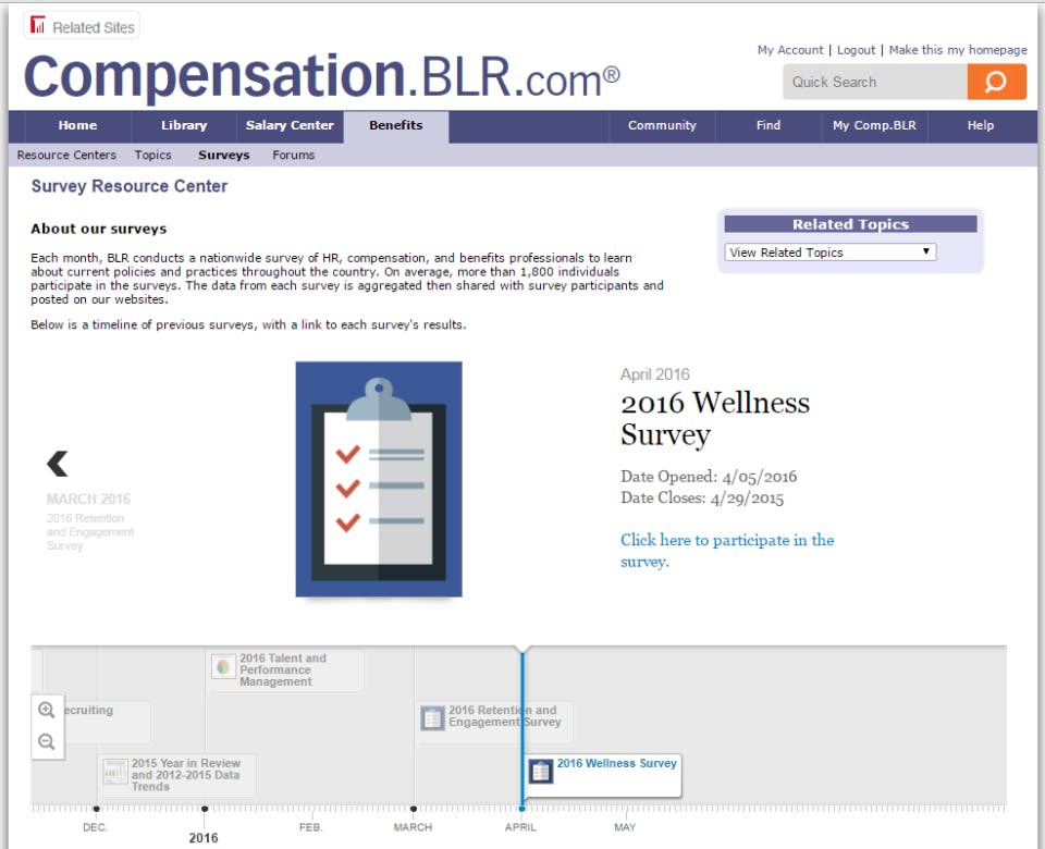 Compensation.BLR.com Screenshot 4