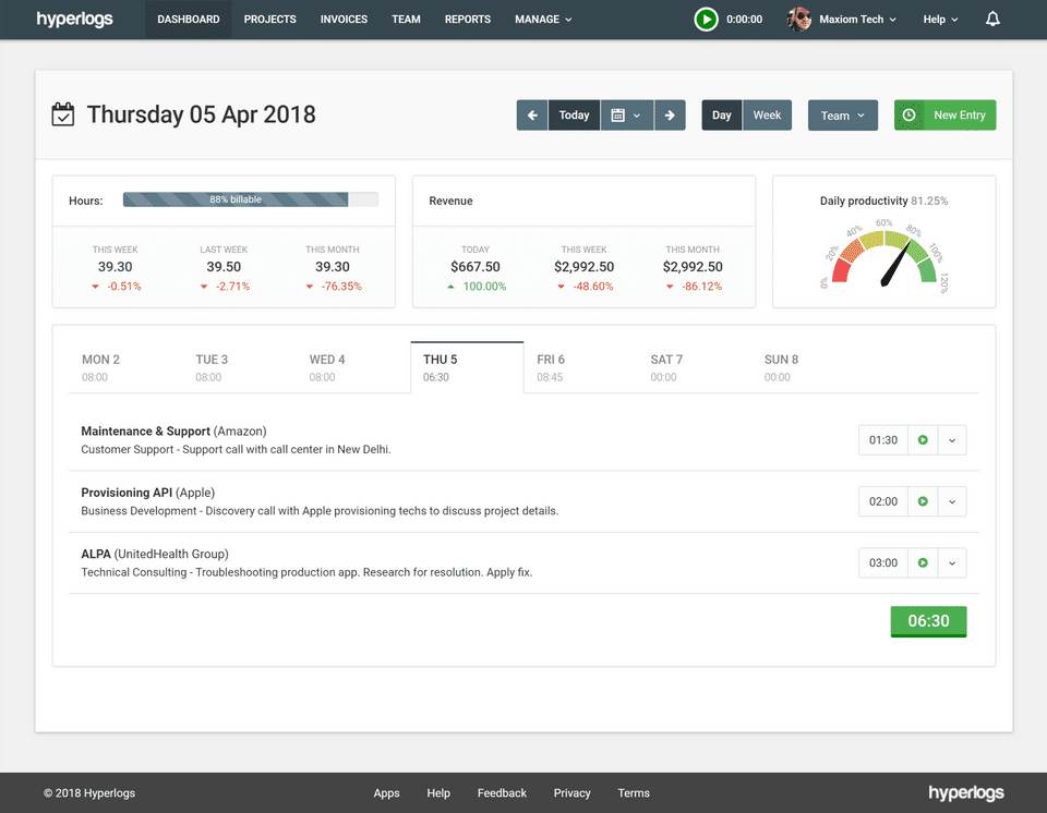 Hyperlogs Screenshot 1