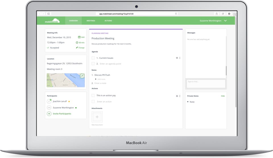 Mobilimeet Screenshot 1