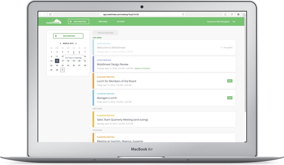 Mobilimeet Screenshot 2