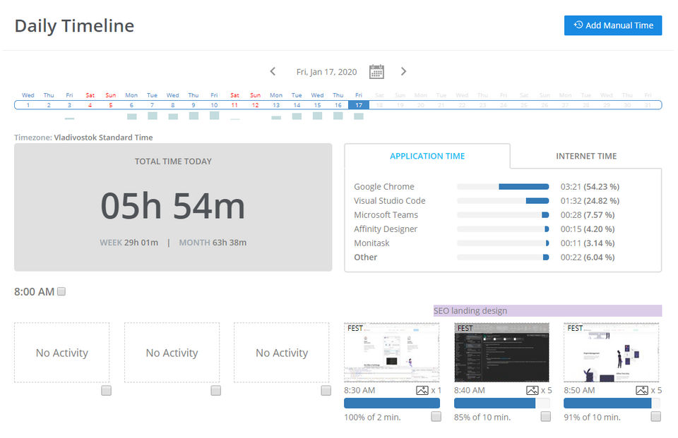 Monitask Screenshot 2