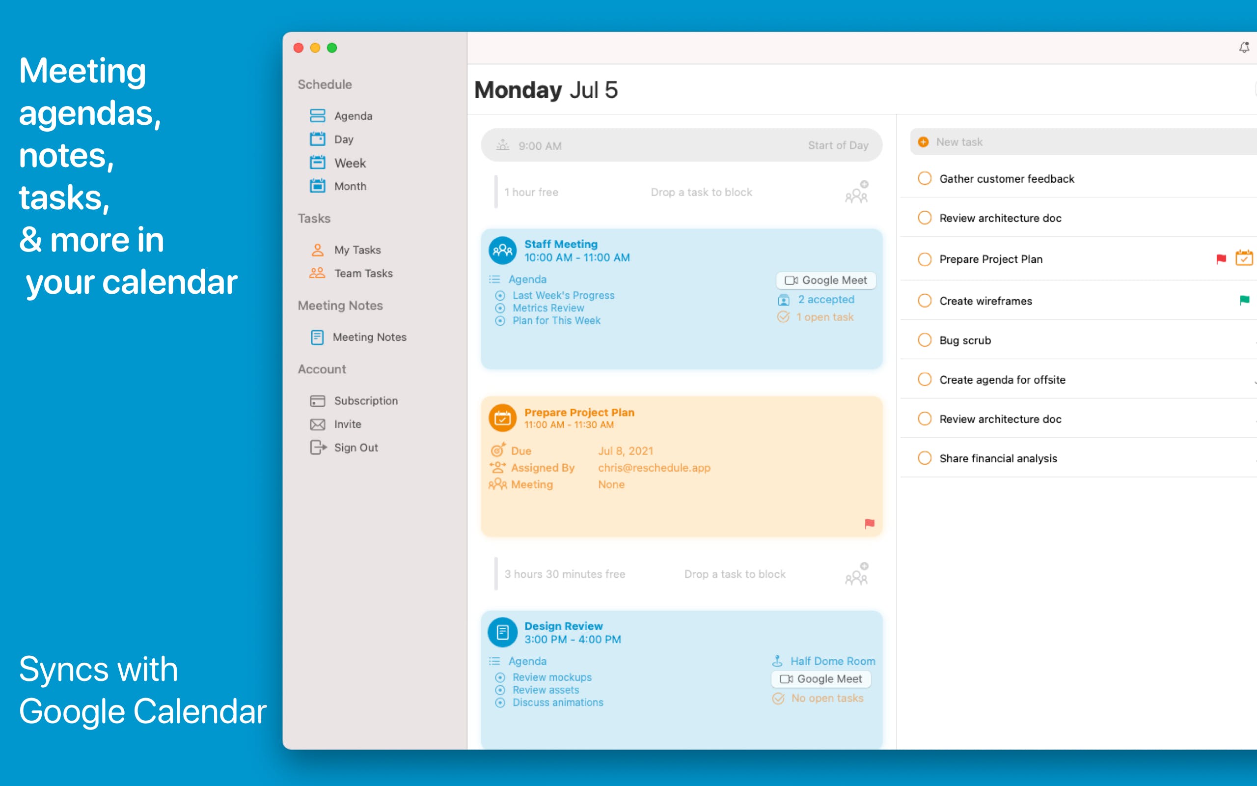 Re:Schedule Screenshot 1