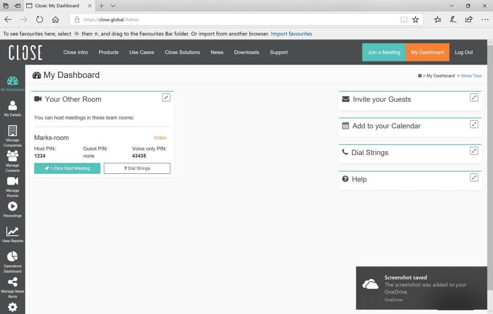Virtual Meeting Spaces Screenshot 2