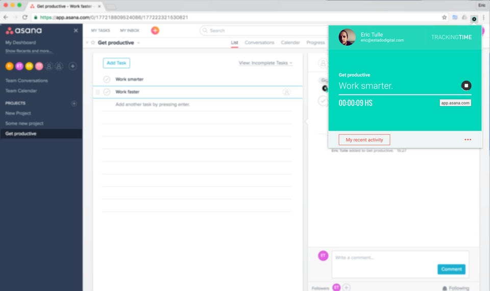 TrackingTime Screenshot 3