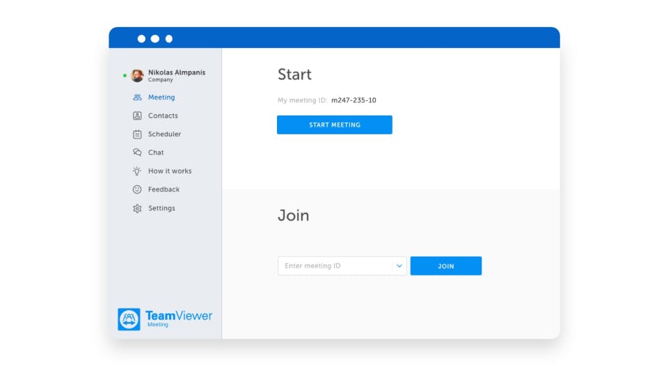 TeamViewer Meeting Screenshot 1