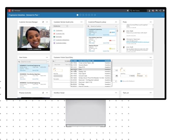 Infor CloudSuite Industrial Screenshot 1