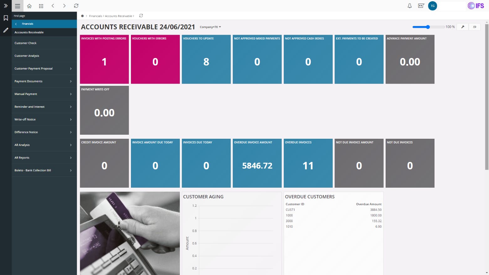 IFS Cloud Screenshot 1