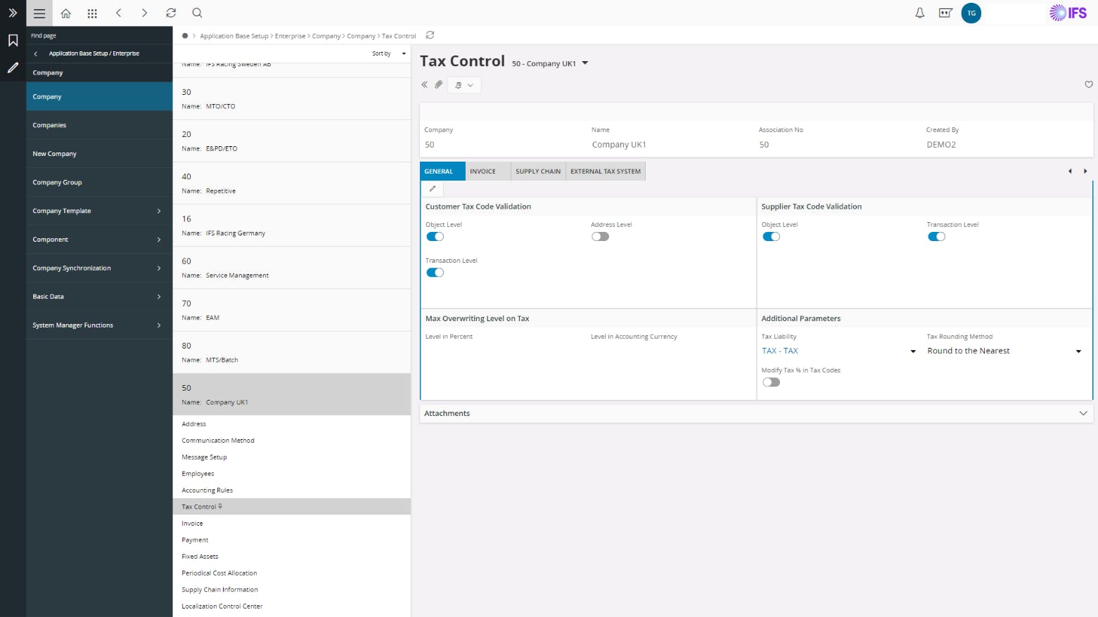 IFS Cloud Screenshot 5