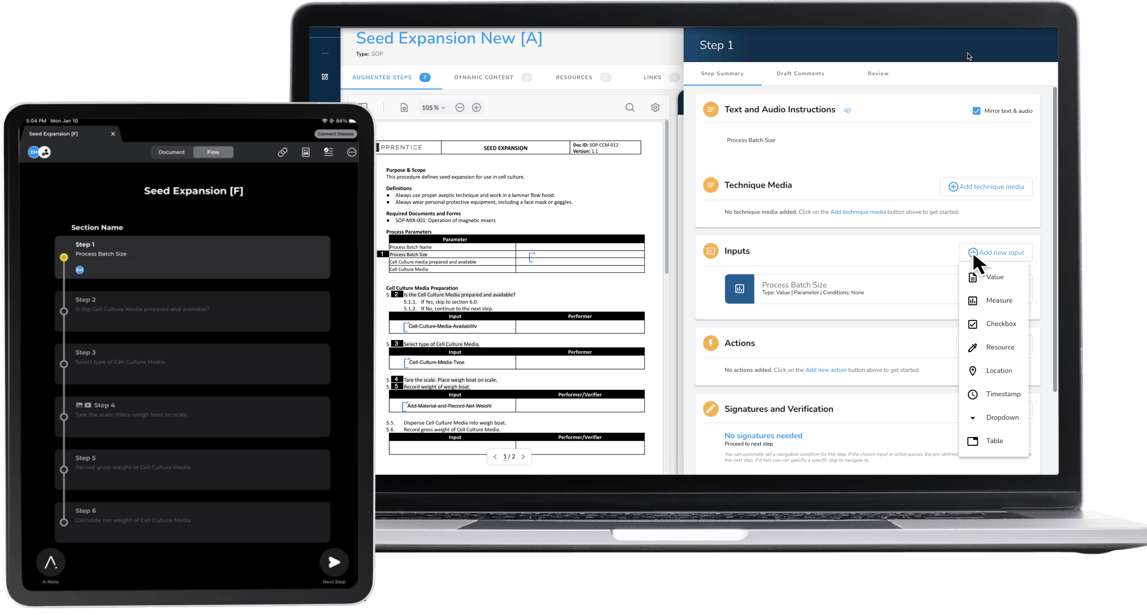 Tempo Manufacturing Execution System Screenshot 2