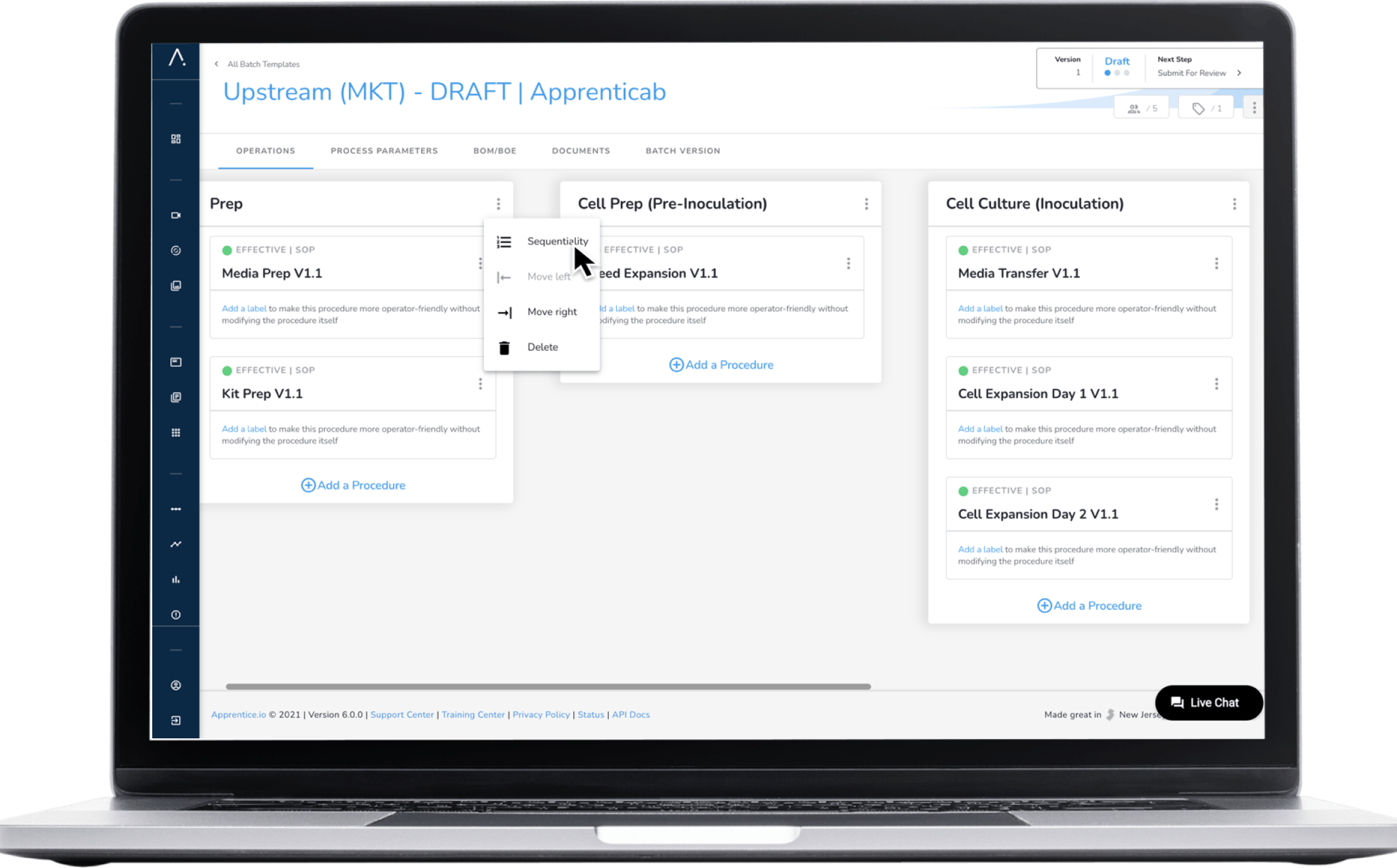 Tempo Manufacturing Execution System Screenshot 5
