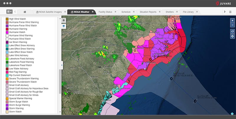 WebEOC  Screenshot 1