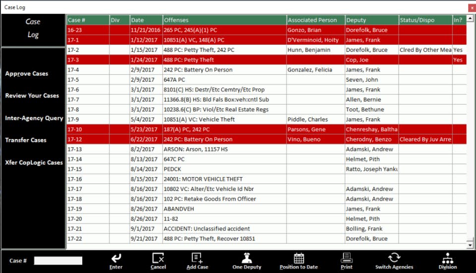 RIMS Records Management System Screenshot 1