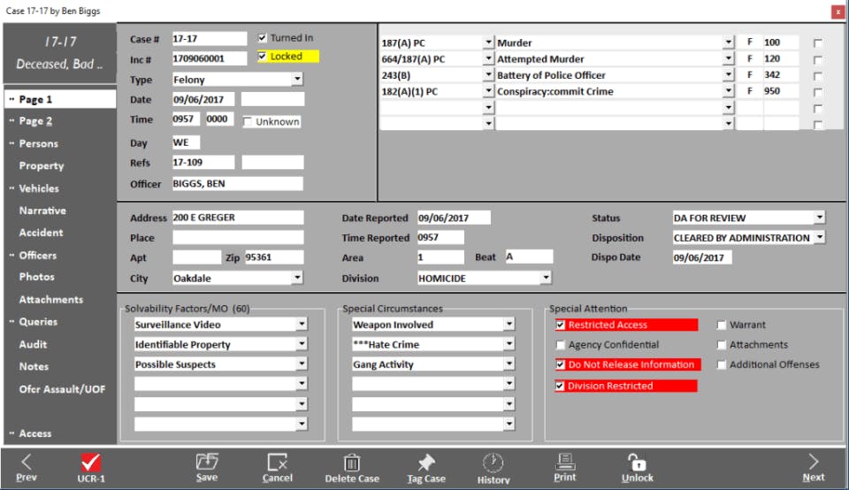 RIMS Records Management System Screenshot 3