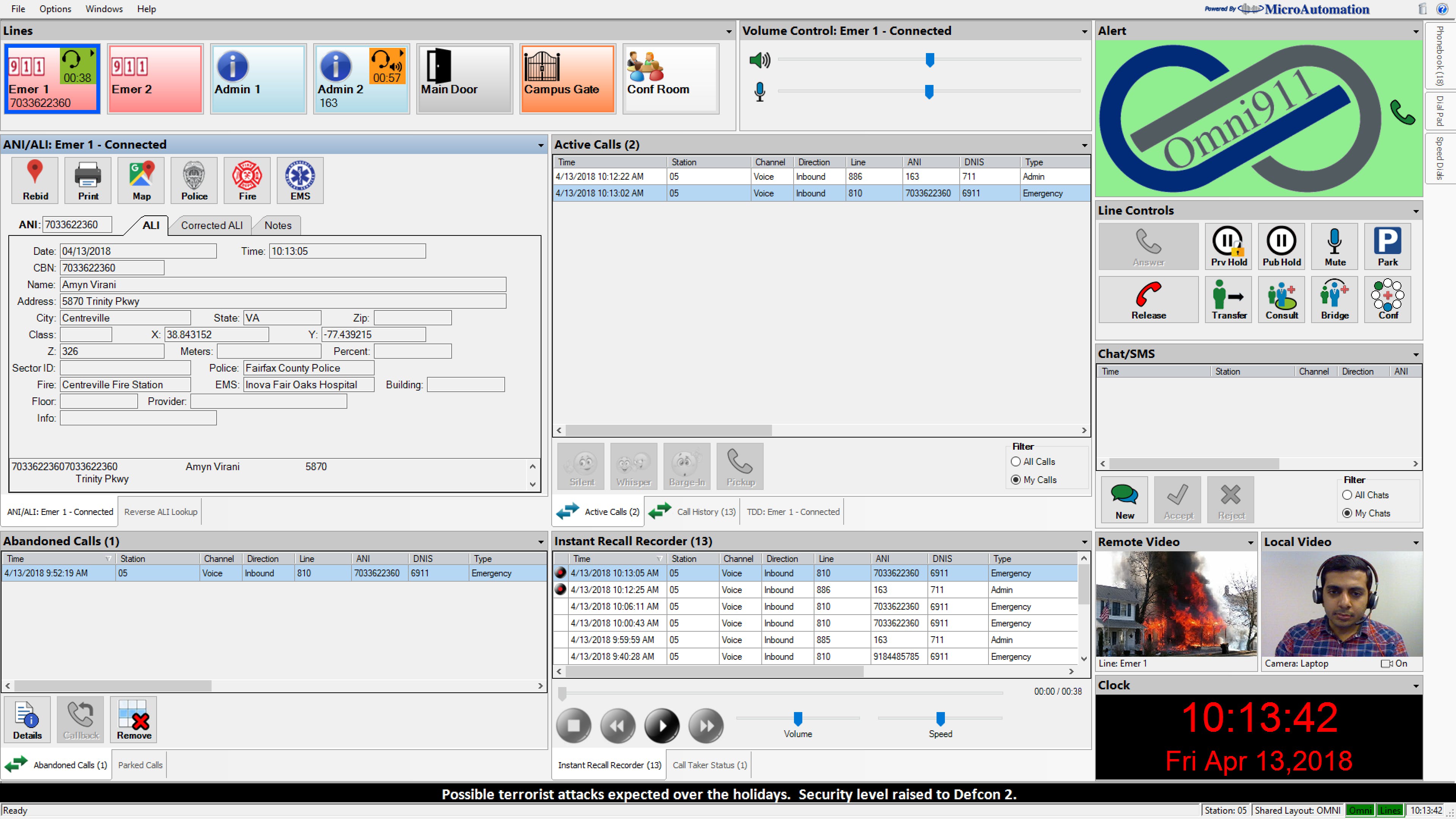 Omni911 Screenshot 2