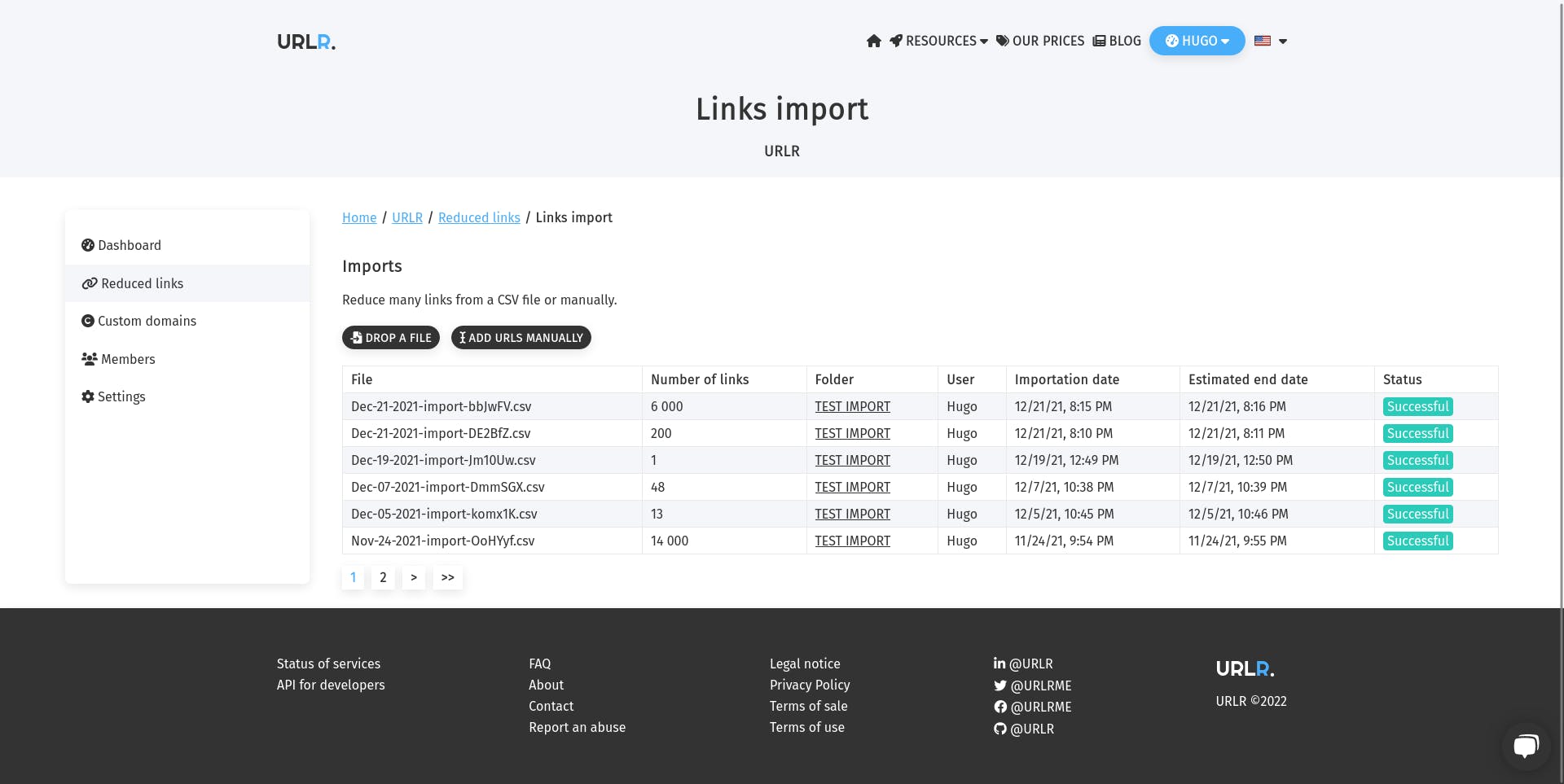 URLR Screenshot 3
