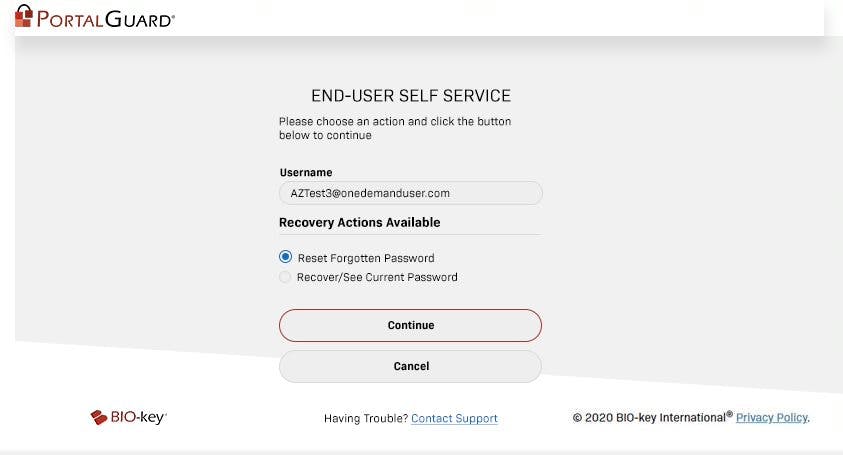 PortalGuard Screenshot 3