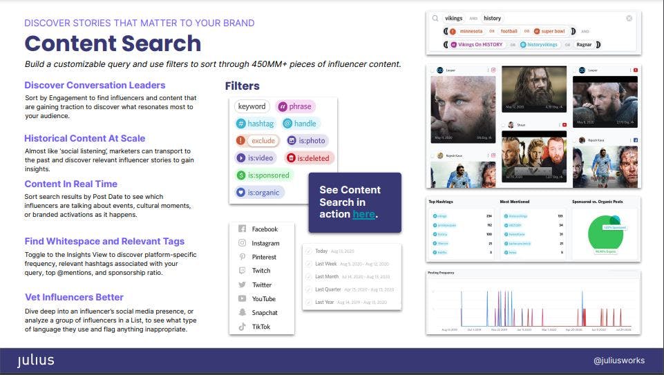 Julius with HYPR Screenshot 2