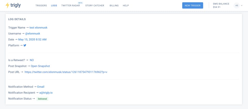 Trigly Screenshot 3