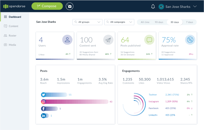 Opendorse Screenshot 1