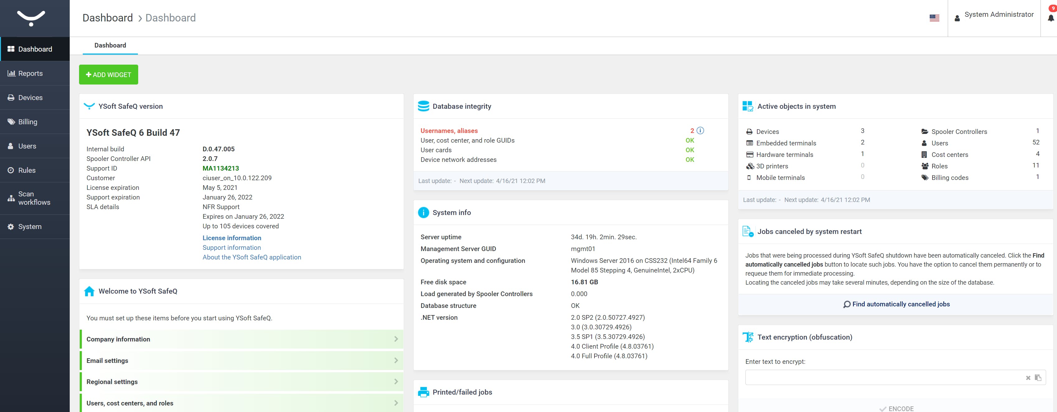 YSoft SAFEQ Screenshot 1