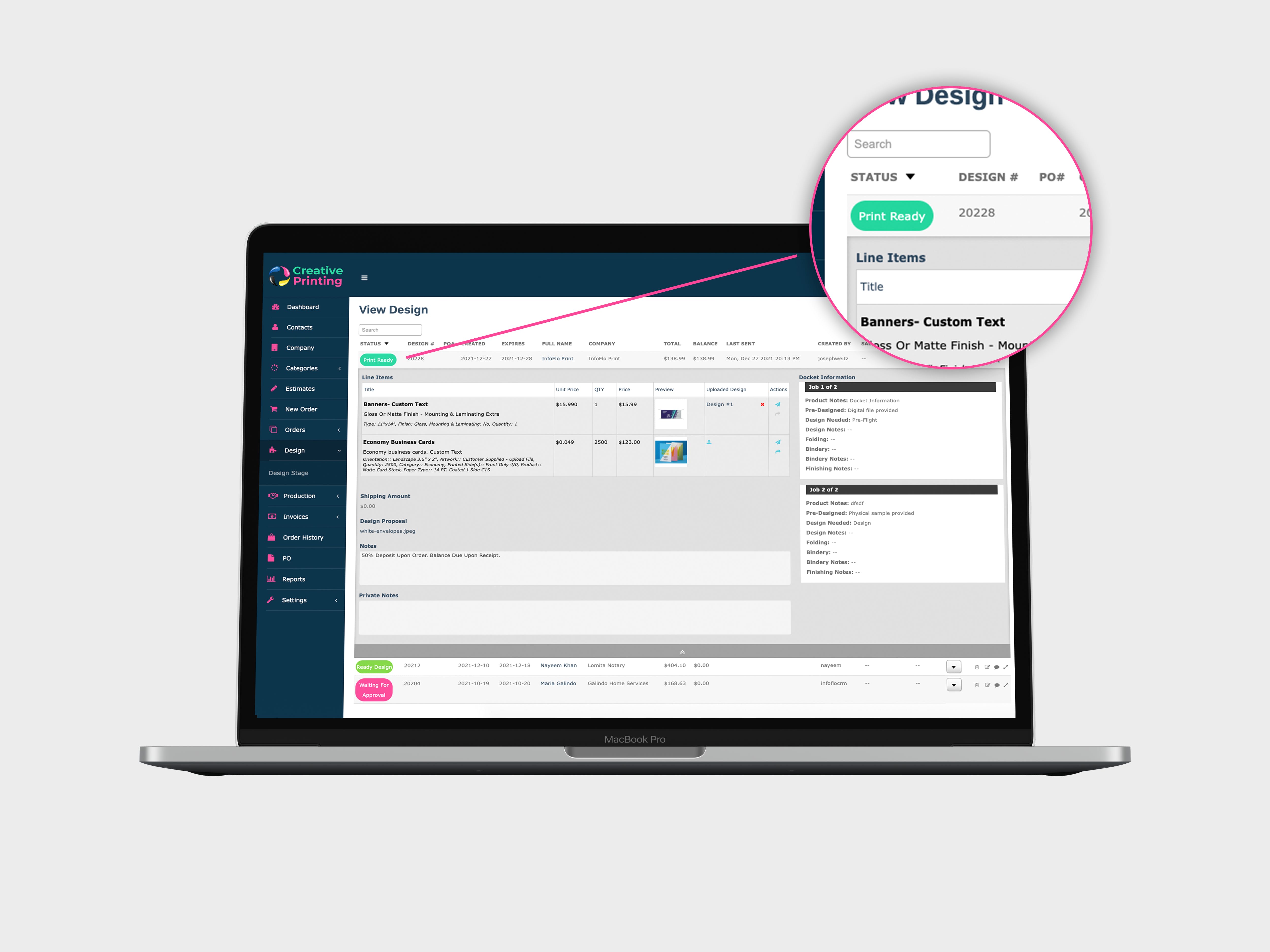InfoFlo Print Screenshot 3