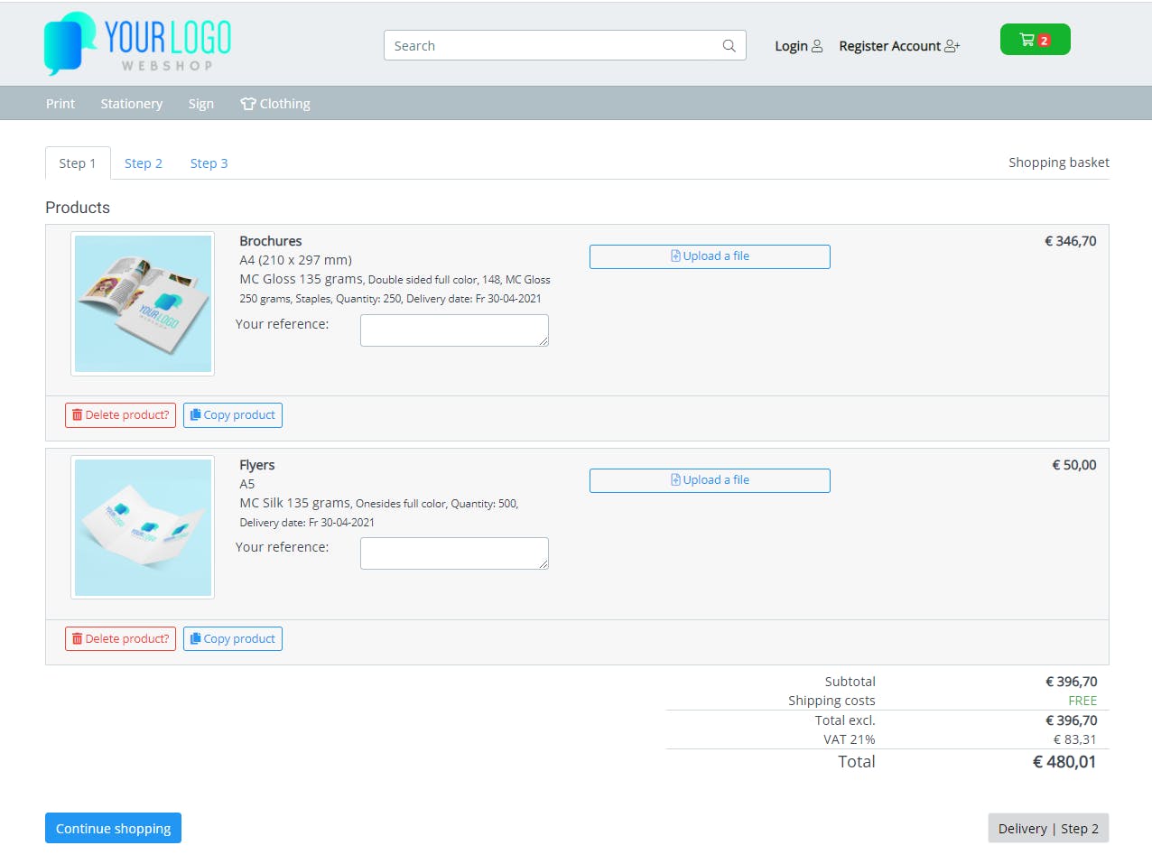 WhiteLabelShop Screenshot 1