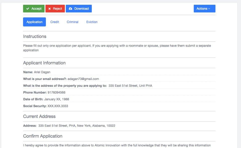 PreApproved Renter Screenshot 1