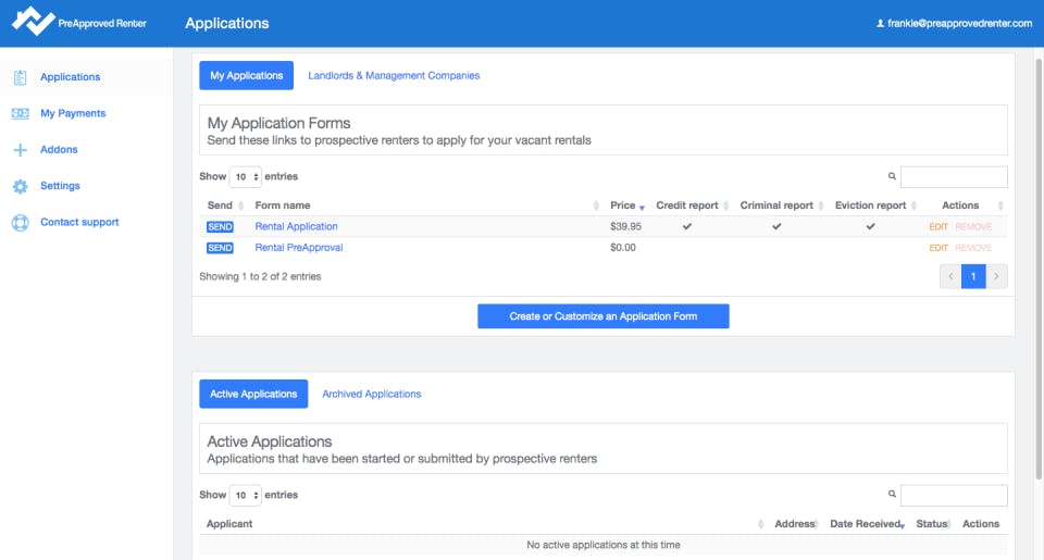 PreApproved Renter Screenshot 2