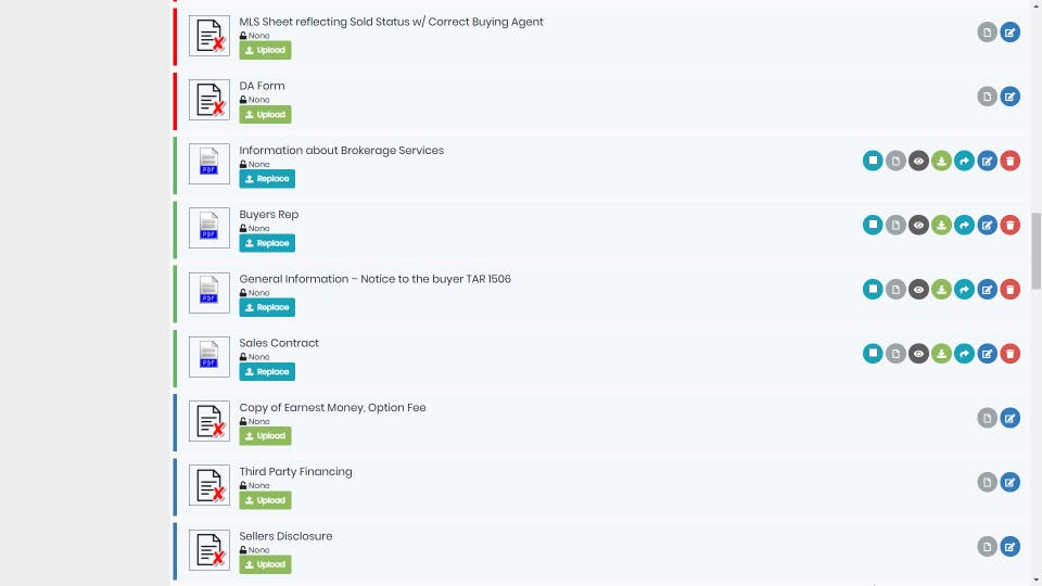 Real Estate Brokerage Management System Screenshot 1