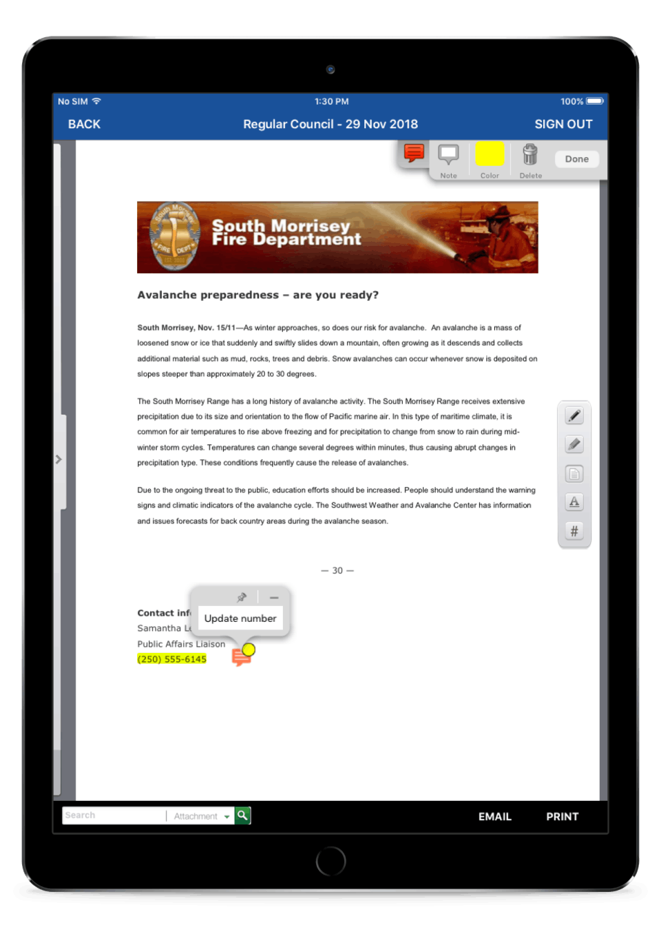 iCompass  Screenshot 1