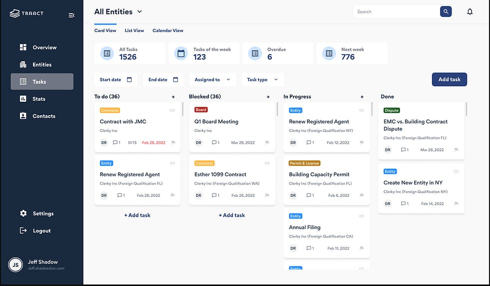Traact Screenshot 1