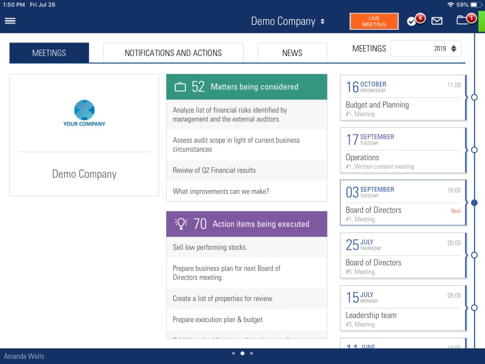 iDeals Board Screenshot 1