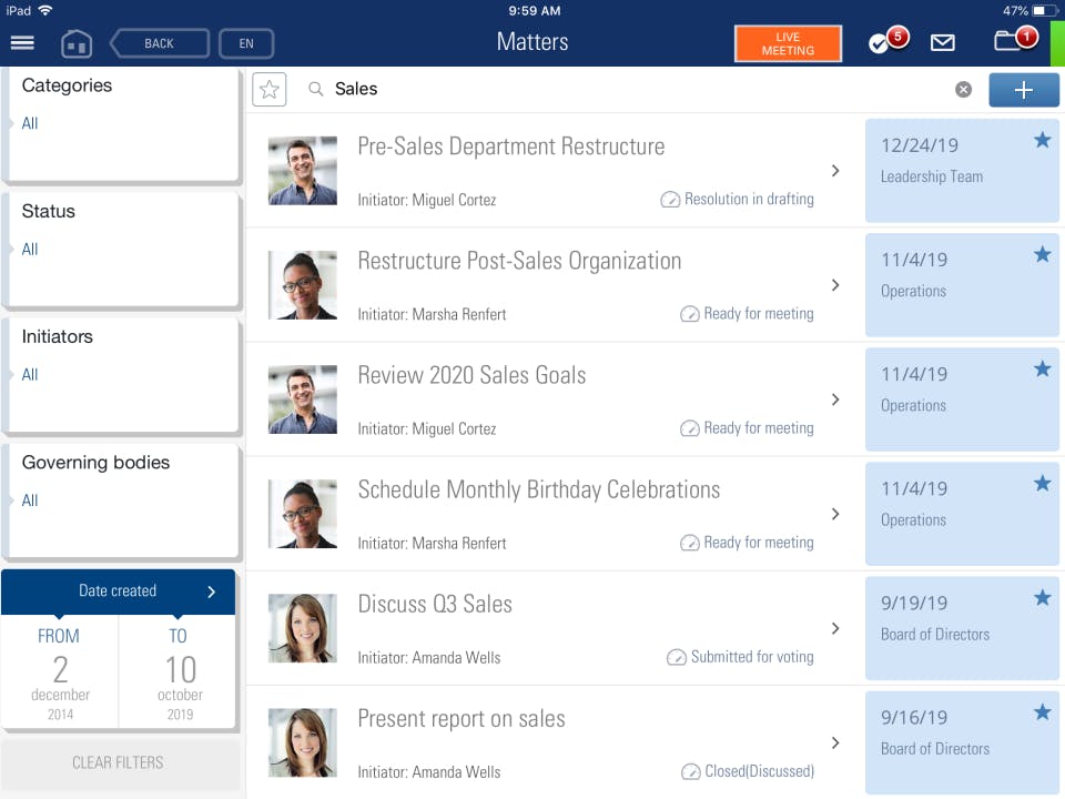 iDeals Board Screenshot 4