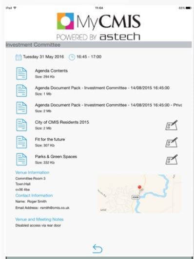 CMIS Screenshot 2