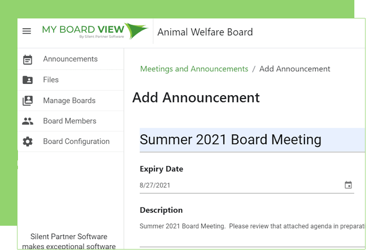 My Board View Screenshot 1