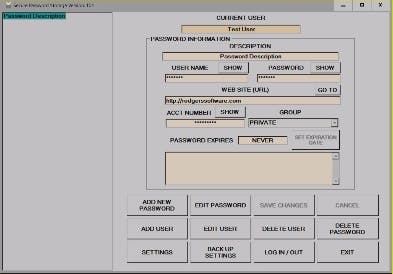 Rodgers Software Screenshot 1