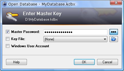 KeePass Screenshot 2