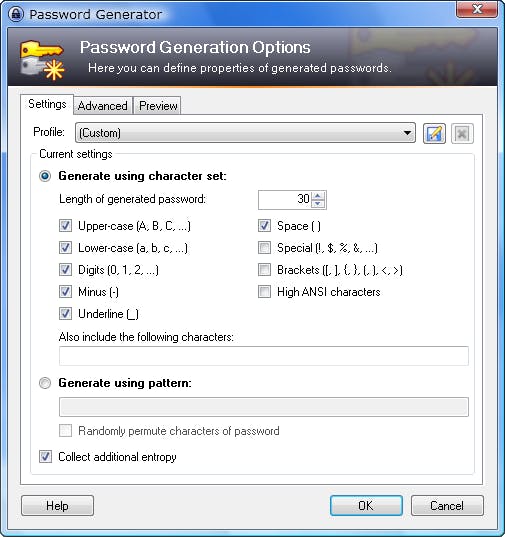 KeePass Screenshot 4