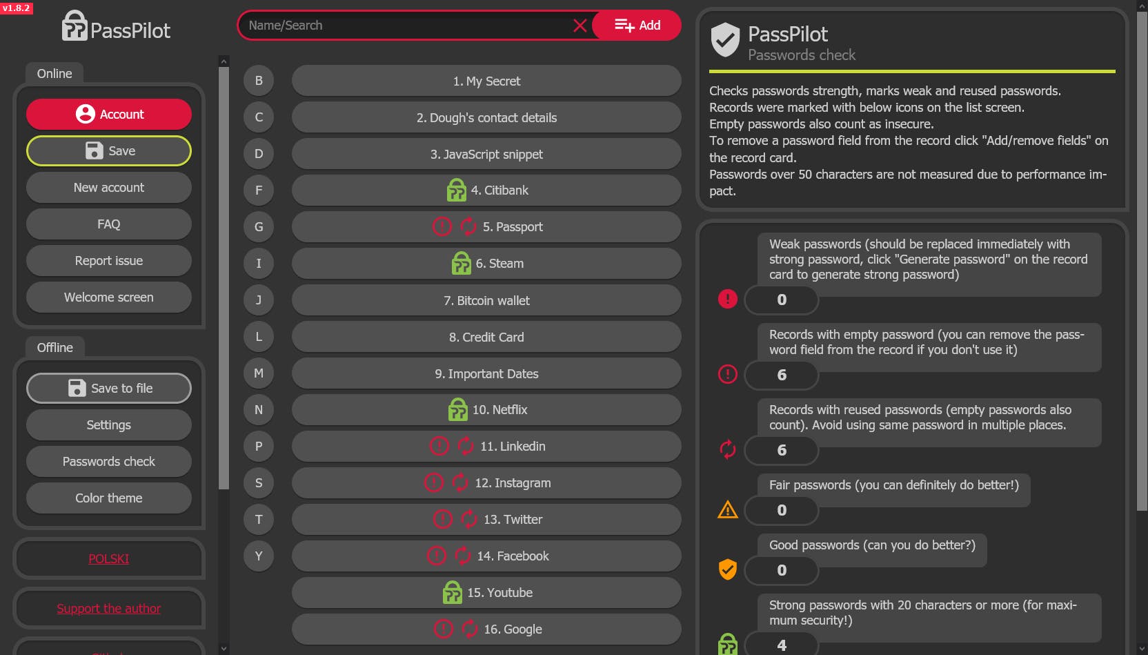 PassPilot Screenshot 2