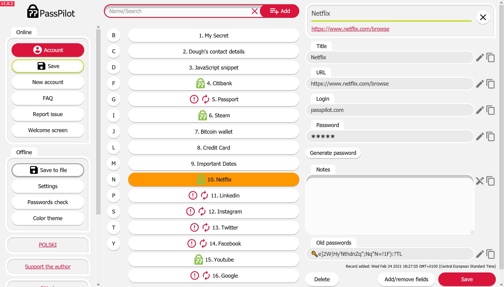 PassPilot Screenshot 5