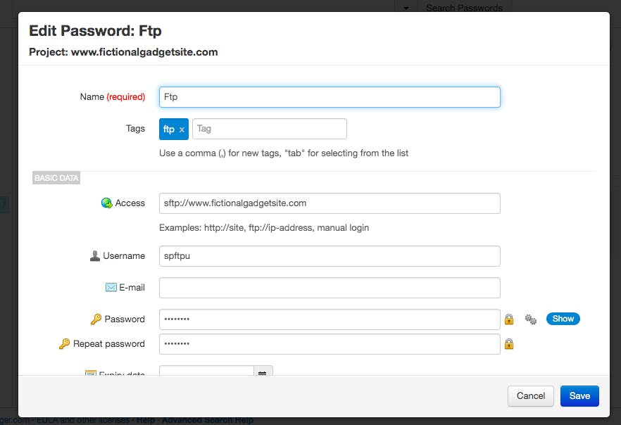 Team Password Manager Screenshot 4