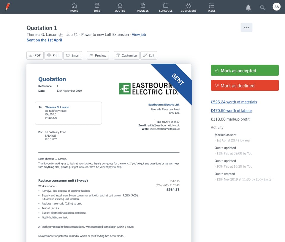 YourTradebase Screenshot 1