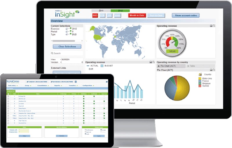 Sigma Conso Consolidation & Reporting Screenshot 1