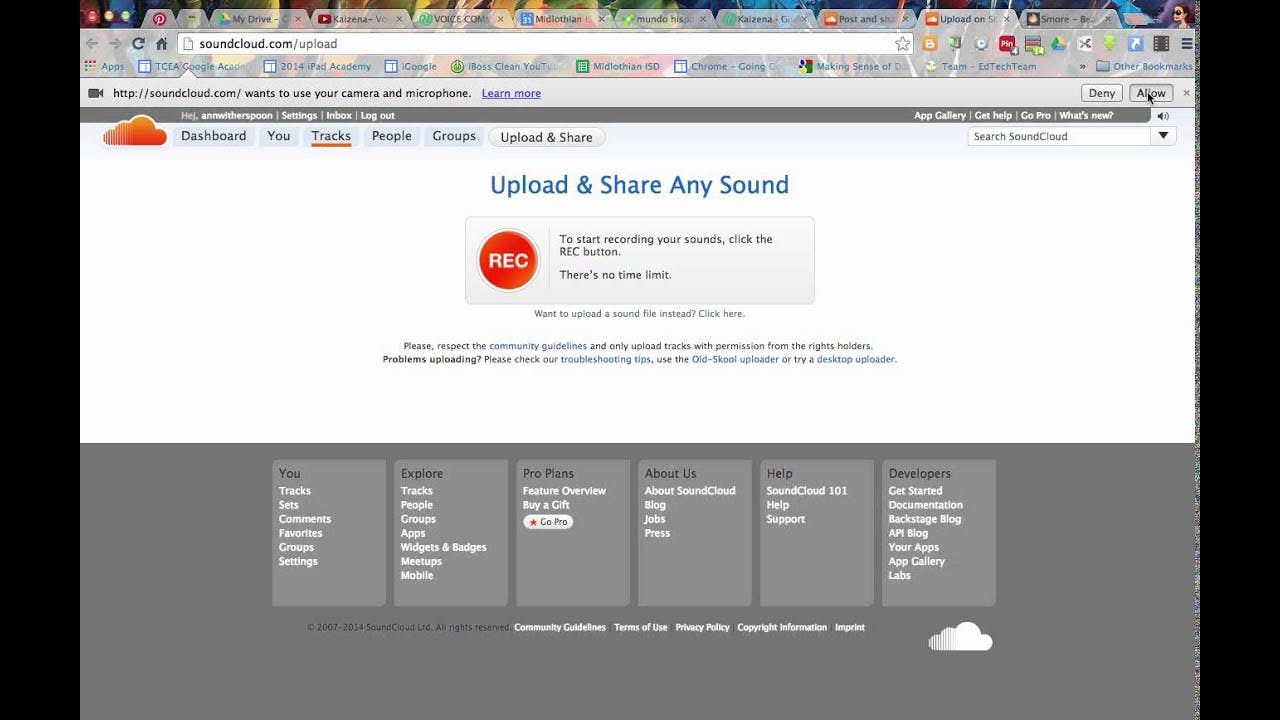 SoundCloud Screenshot 2