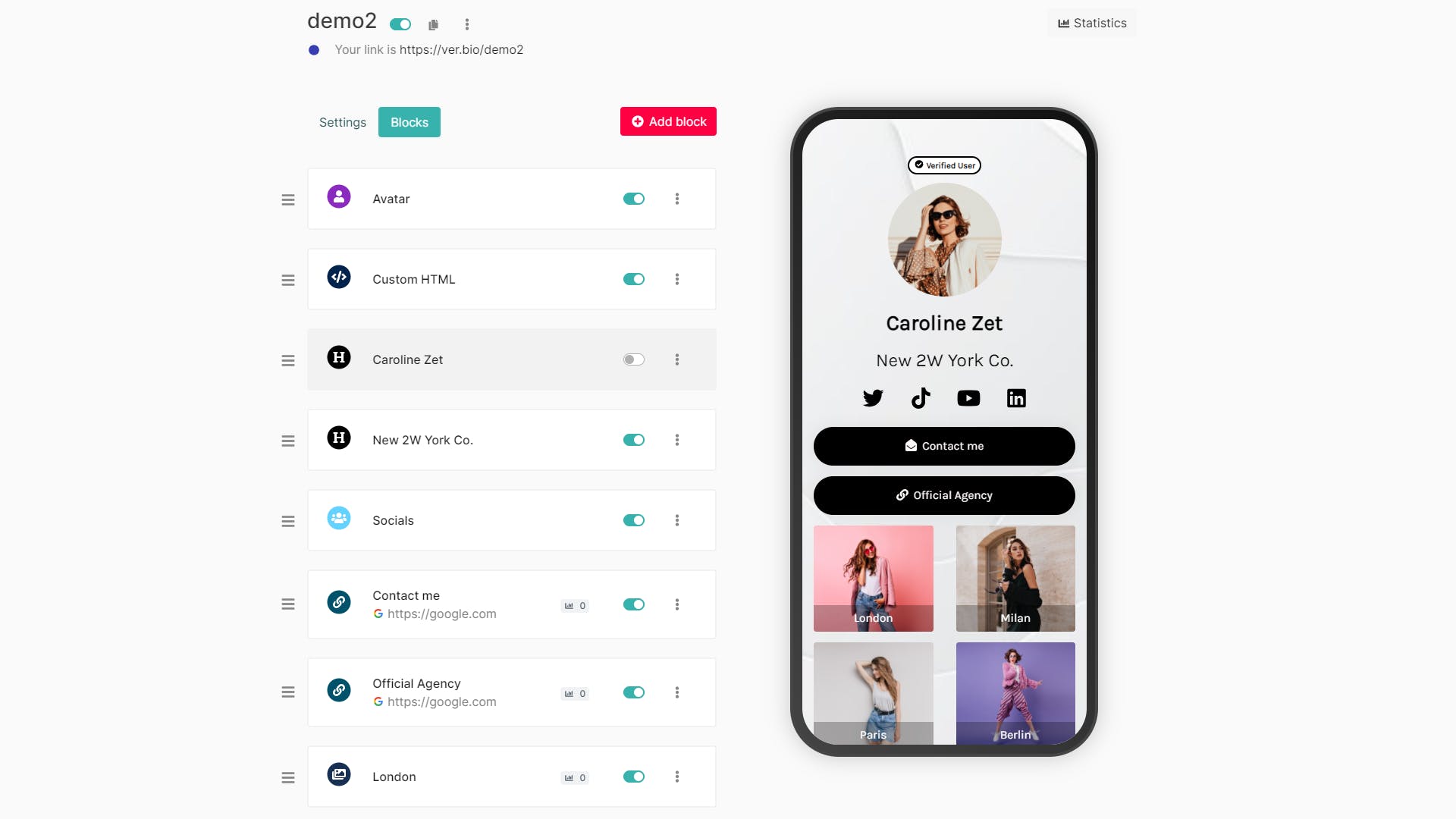 Takeup.io Screenshot 2
