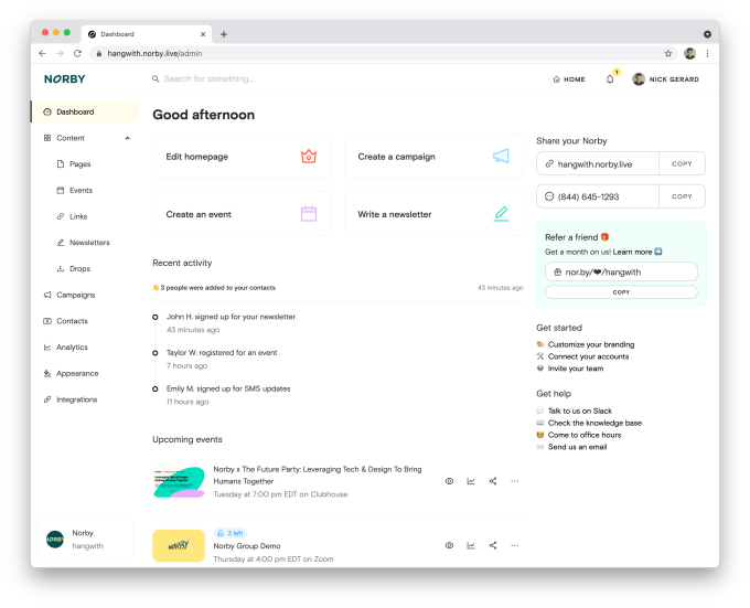 Norby Screenshot 1
